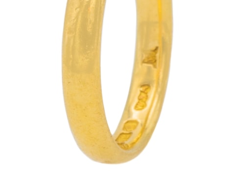 How much is 22ct gold per gram uk?